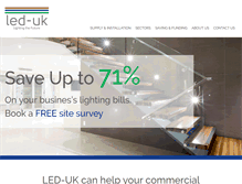 Tablet Screenshot of led-uk.co.uk